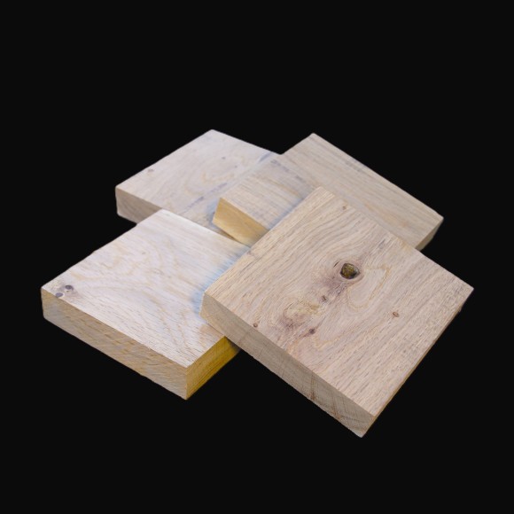 Pavé de Bois en Chêne brut